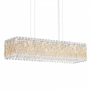 Подвесной светильник RS8344-22 H от Schonbek SCHONBEK ДИЗАЙНЕРСКИЕ 242899 Прозрачный;золото