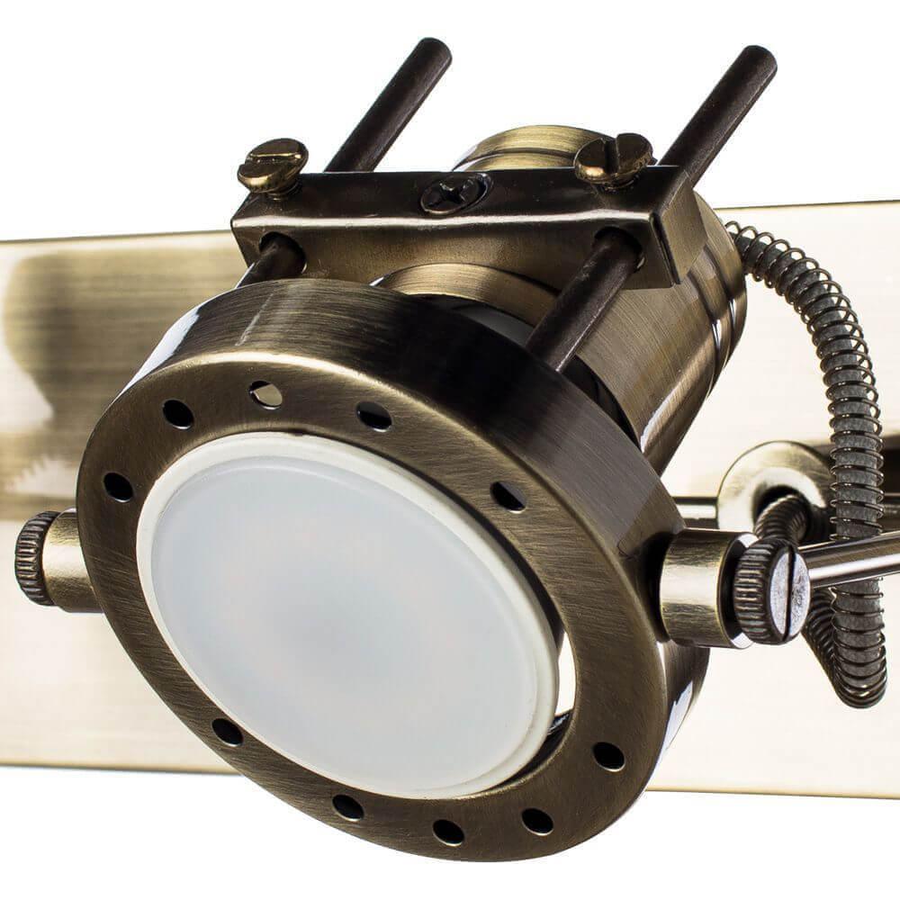 Спот потолочный бронзовый Arte Lamp Costruttore A4300AP-2AB ARTE LAMP COSTRUTTORE BRONZE 00-3926271 Бронза  - Вид №2