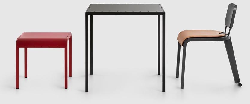 da a Квадратный алюминиевый стол Rock sun-id-1509031 - Вид №1