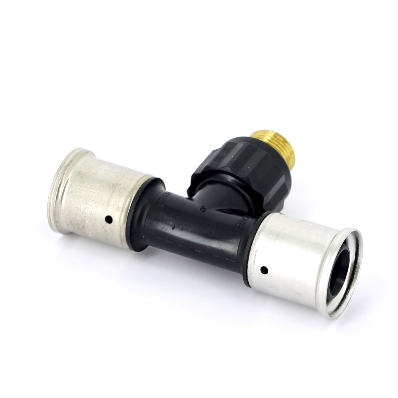 Тройник пресс-Н PVDF HENCO 26х1/2"х26 14PK260426 - Вид №3