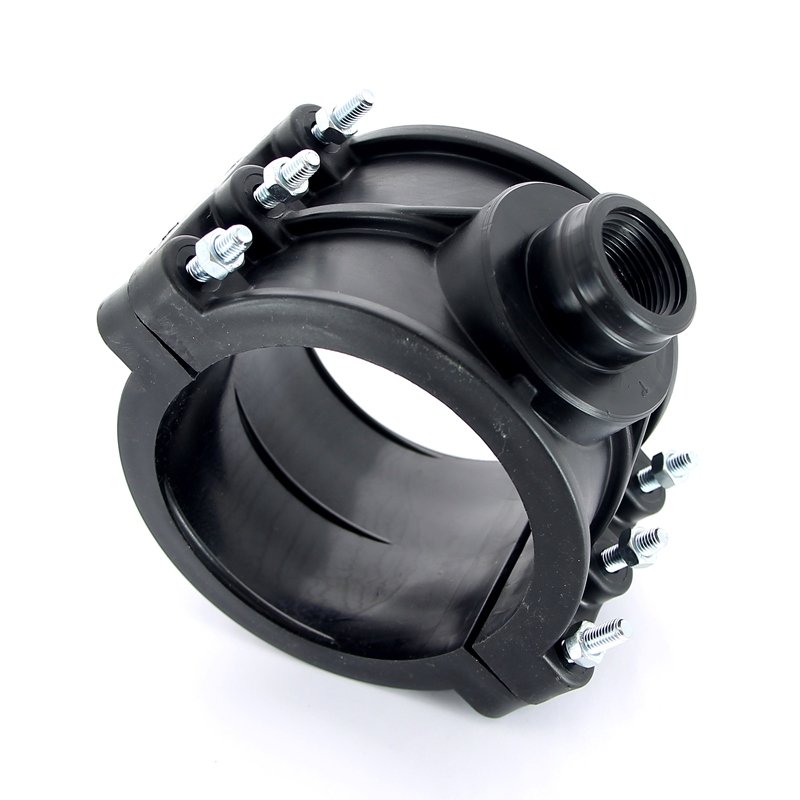 Врезка монтажная 125 x 1 1/4" ВР, 6 болтов, для труб ПНД UNIDELTA 1019125005 - Вид №1