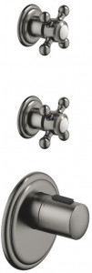 36503977-99_1_36607361-99_2 Xtool термостатный модуль с 2 вентилями - dark platinum matt Dornbracht Madison