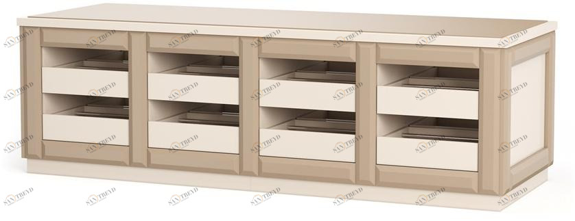 DWFI Лаковая тумба для обуви  00002236 