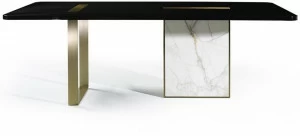 MARIONI Прямоугольный деревянный обеденный стол Tyron 02840