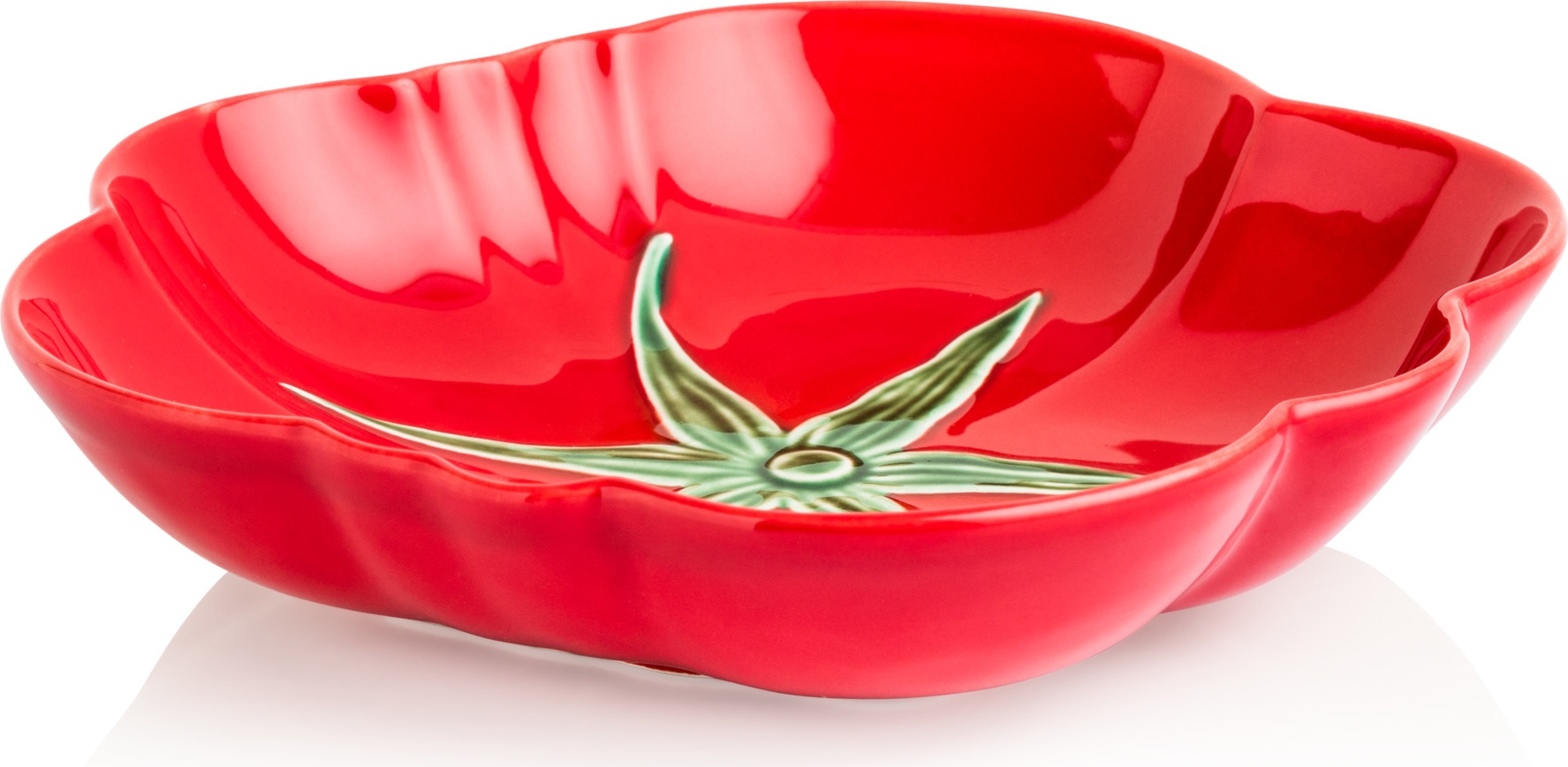 10605827 Bordallo Pinheiro Тарелка для пасты Bordallo Pinheiro Томат 25см, керамика Керамика 