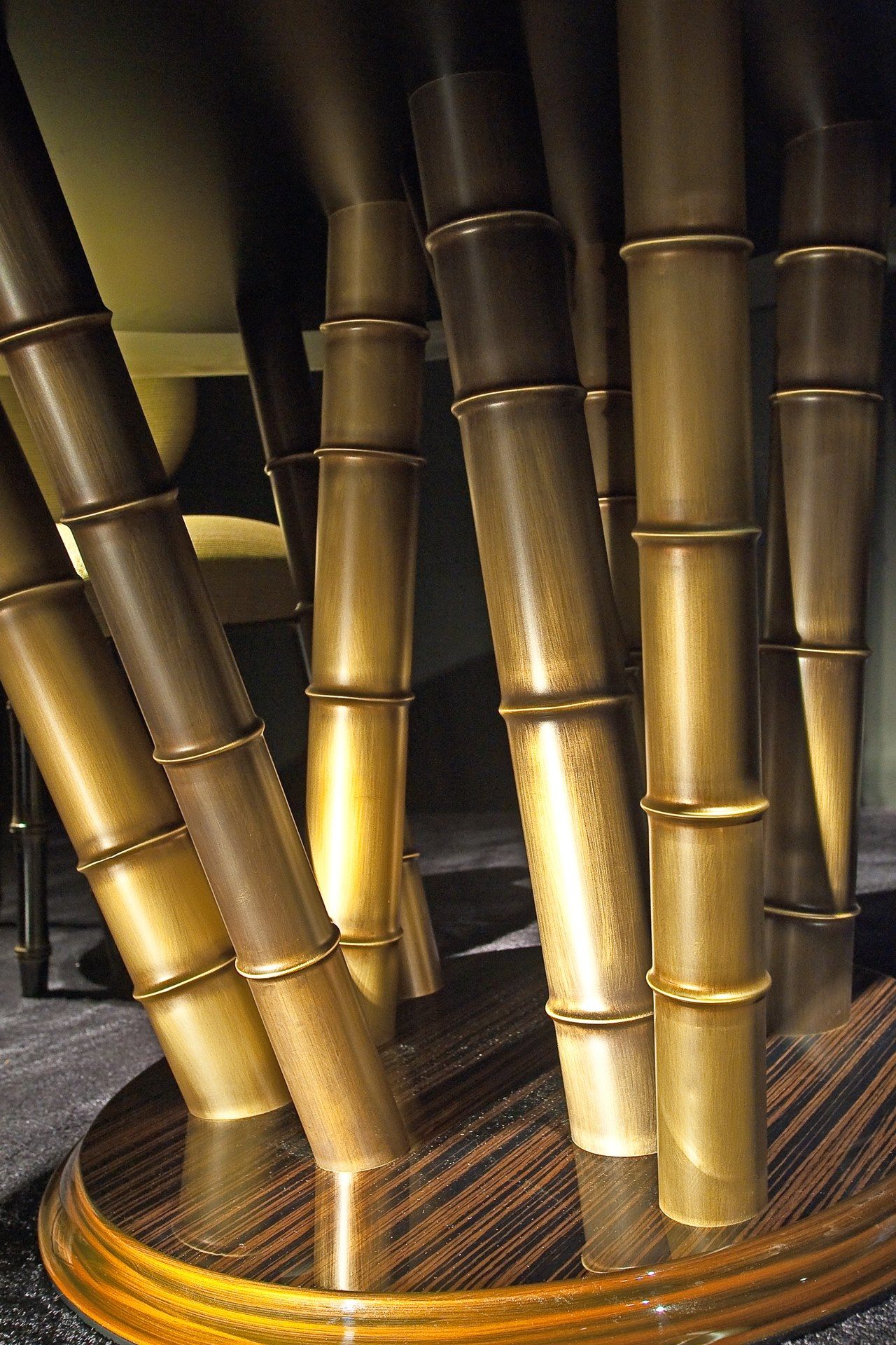 Круглый латунный стол Sicis Siam ARCH-00105839 - Вид №7