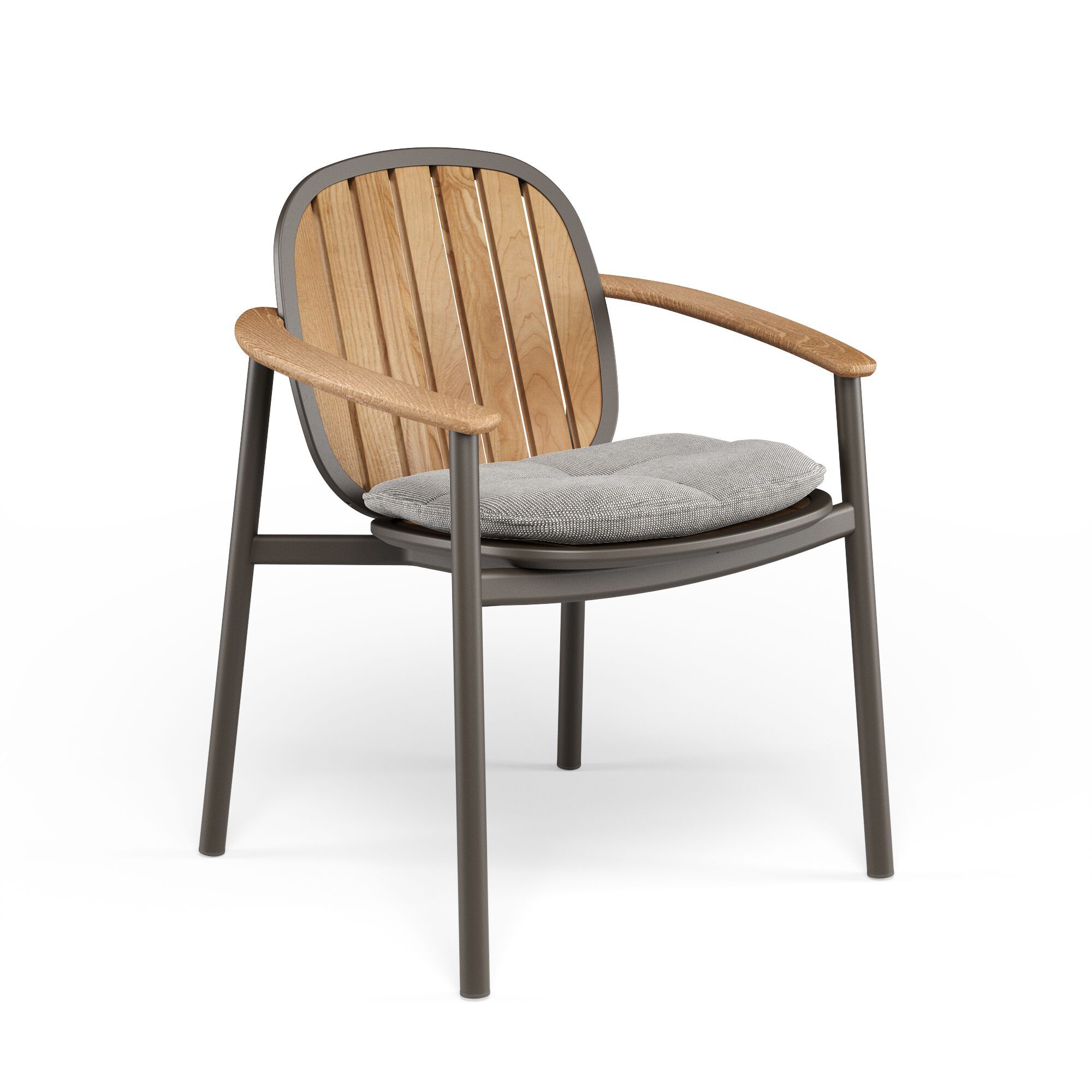 Стул для сада из тикового дерева с подлокотниками emu Близнецы ARCH-00020320 - Вид №5