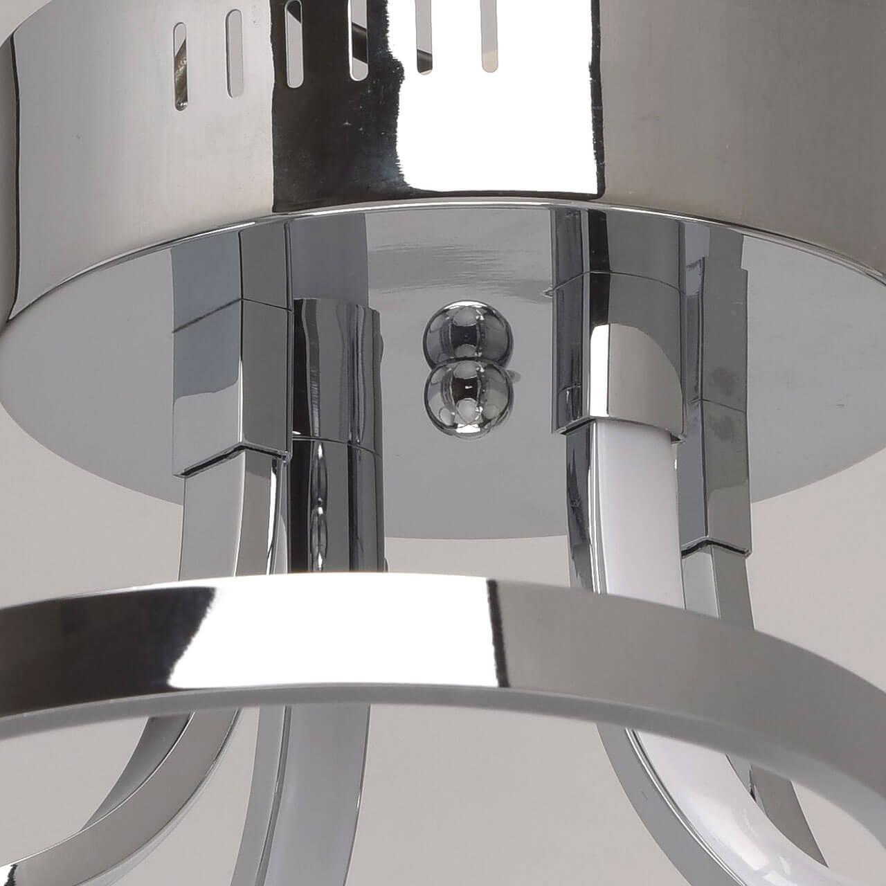 Потолочный светильник светодиодный хром "Аурих" 496015202 DE MARKT АУРИХ 12 00-3890396 Хром  - Вид №3