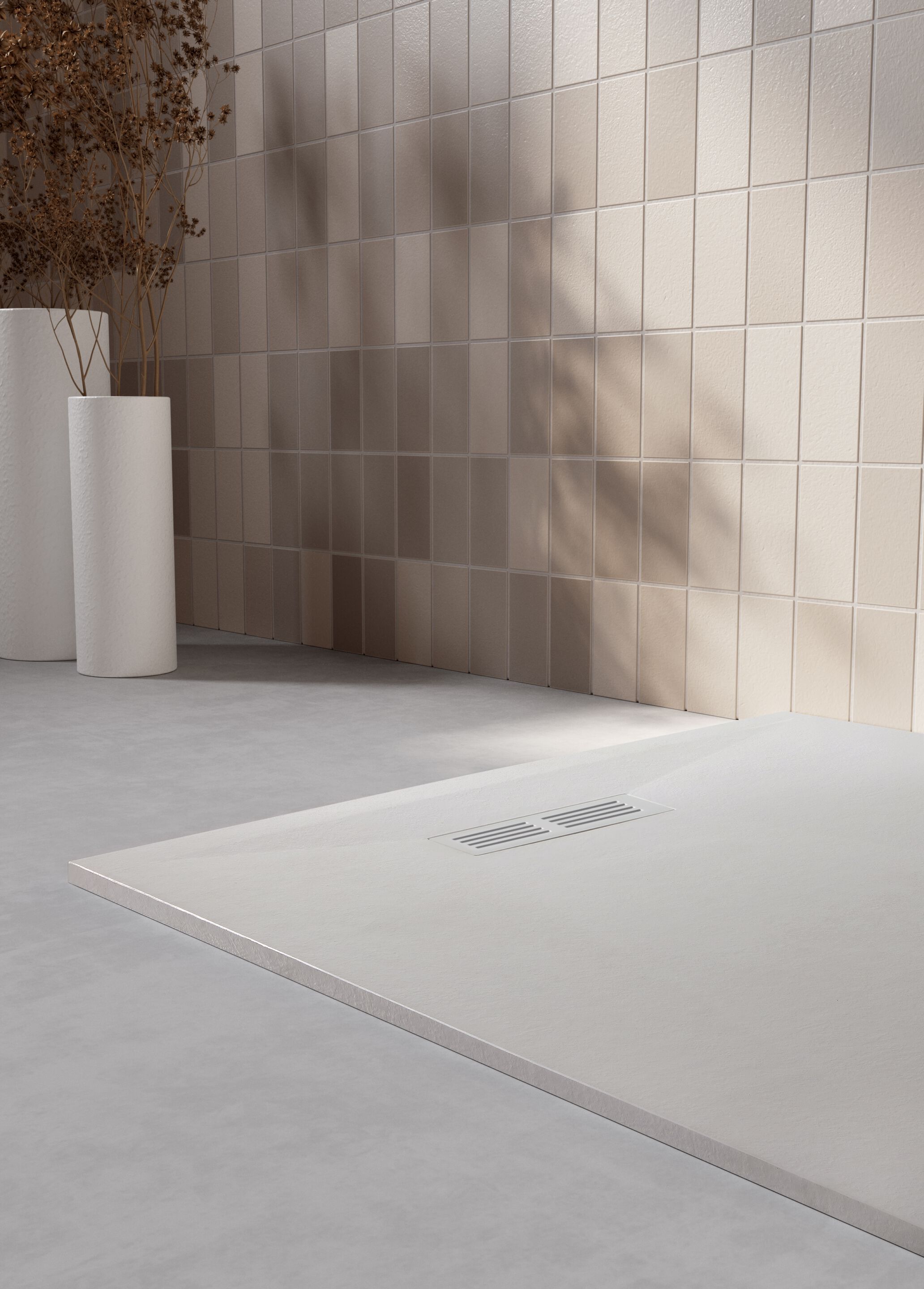 Нескользящий прямоугольный поддон для душа Ceramica Globo DOCCIAPIETRE H 2 cm ARCH-00087549 - Вид №13