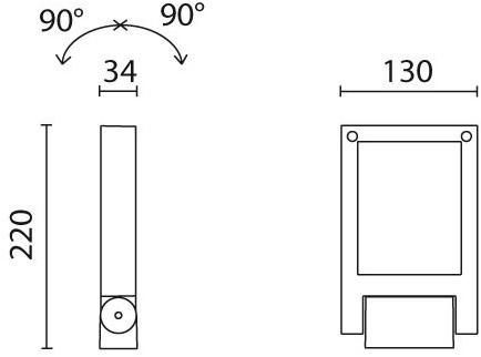 SIMES Тонкий светодиодный проектор. симметричная и асимметричная оптика Movit sun-id-1484008 - Вид №6
