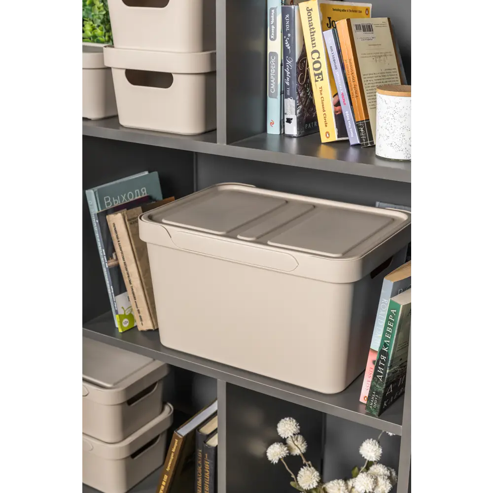 Santreyd Универсальный органайзер с крышкой-полкой 18 л 82215659 Ящик STLM-1088974 - Вид №9