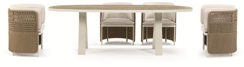 Ethimo Садовый стул с подлокотниками Esedra Espd00n - Вид №9