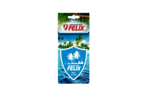 18250999 Бумажный ароматизатор подвесной, прохлада лазурного океана 411040029 FELIX