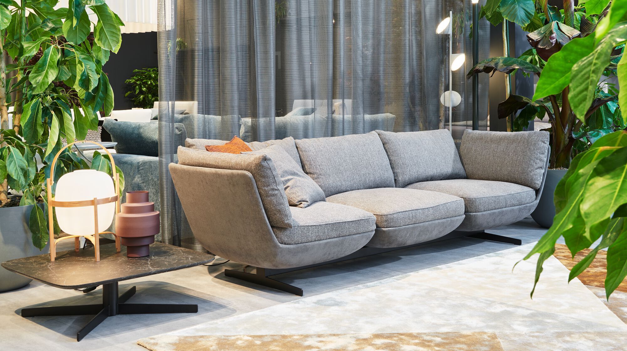 3-местный тканевый секционный диван Twils Biggie ARCH-00054358 - Вид №2