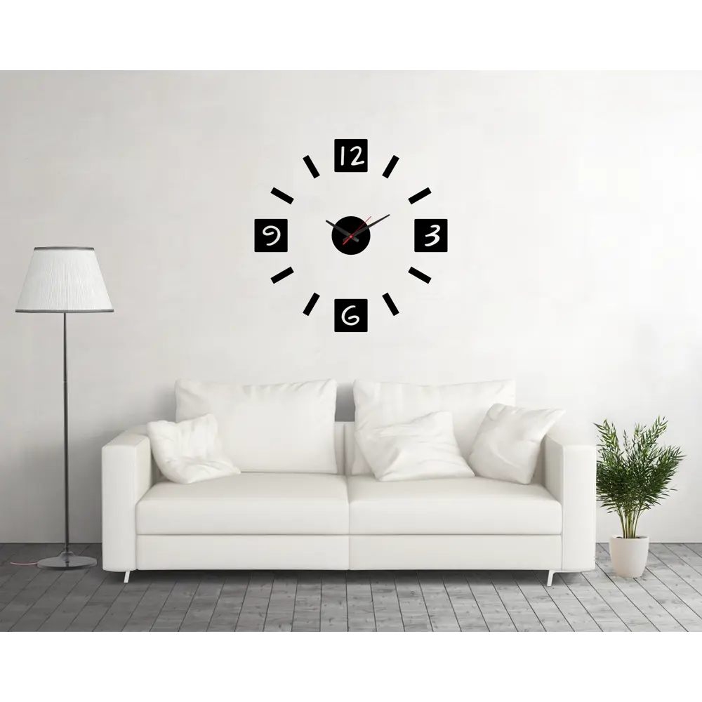 Часы настенные Постер-лайн 70805 ø80 см цвет черный Настенные часы STLM-2105018 - Вид №3
