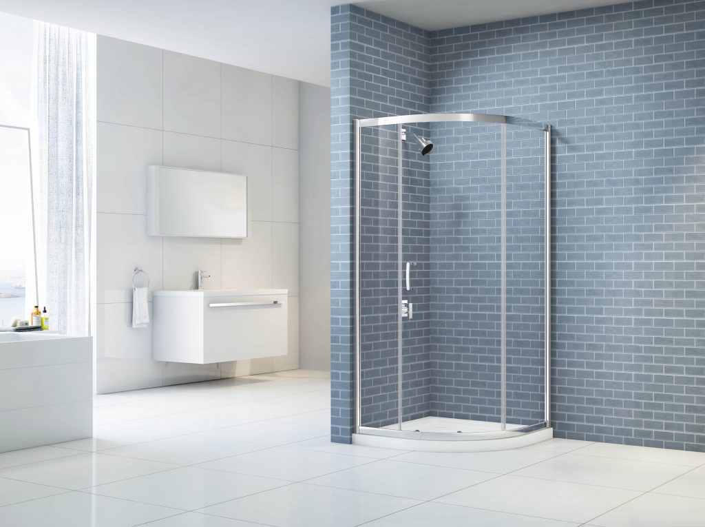 Душевой уголок KA1Q90 Merlyn MERLYN IQ Хромированный 