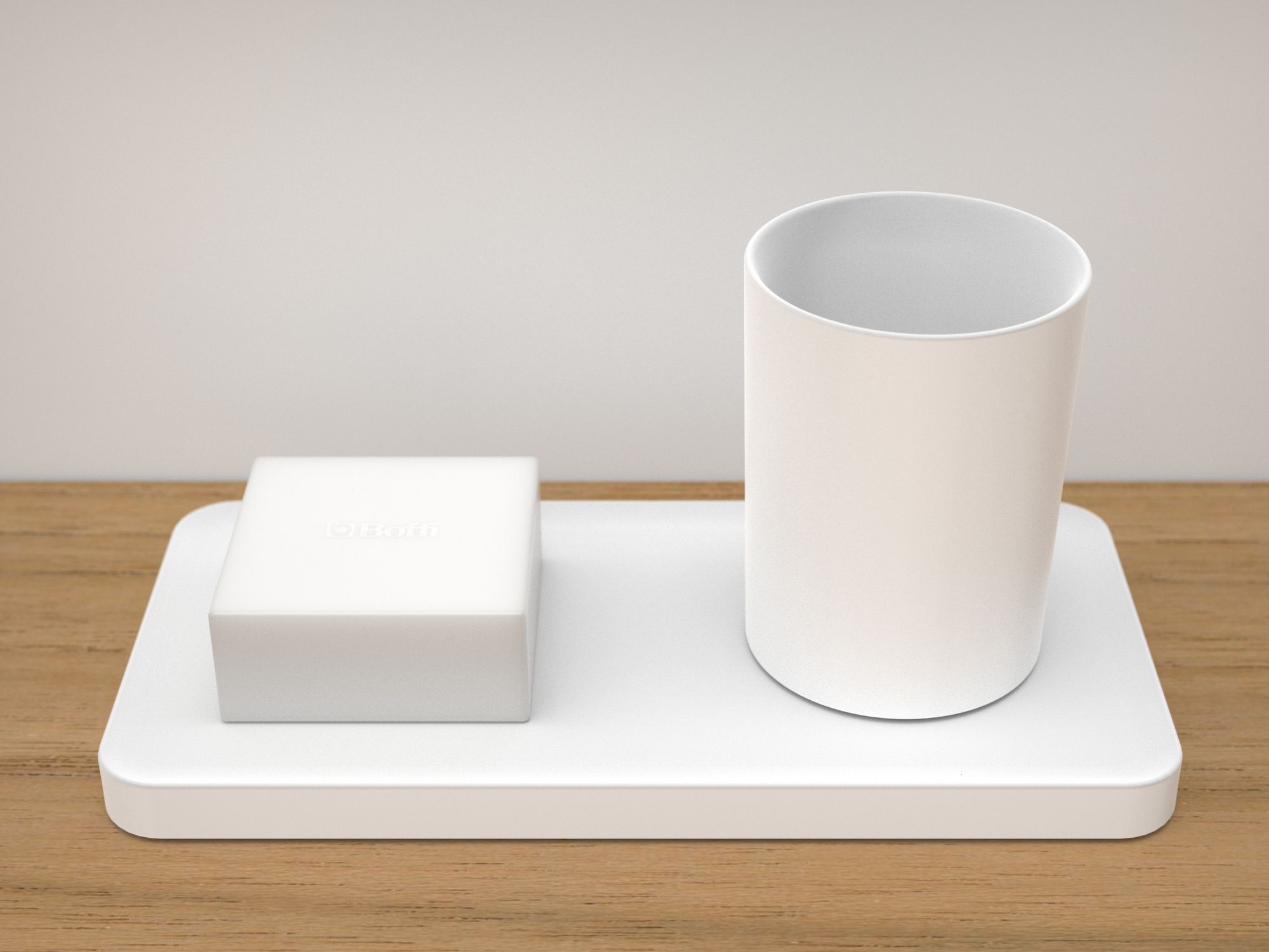 Держатель зубной щетки из Cristalplant® Boffi ARCH-00071975