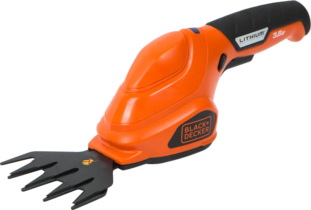 Аккумуляторные ножницы для травы BLACK+DECKER - легкий инструмент для точной стрижки 82197990