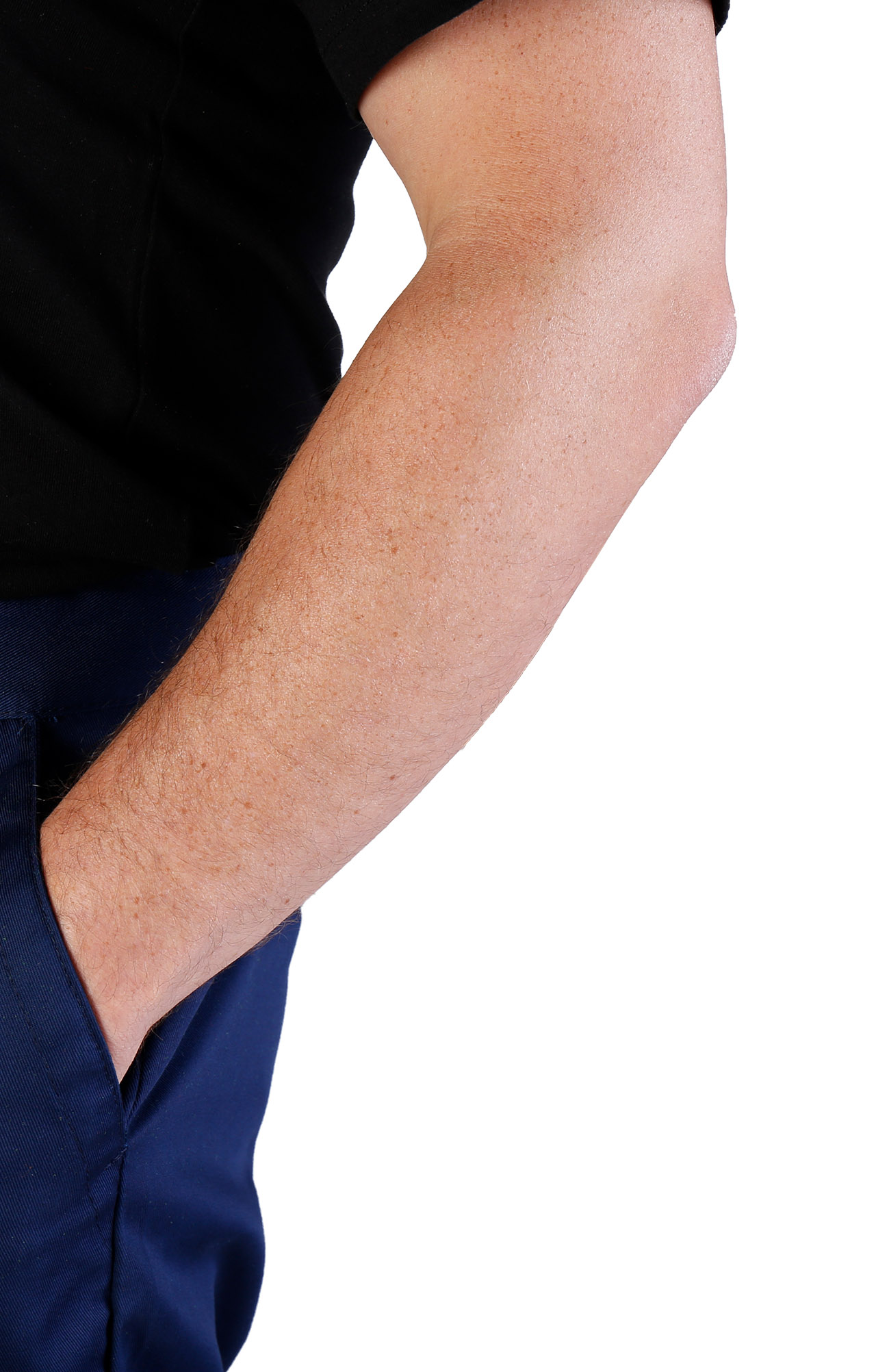 68041 Брюки рабочие укороченные "Труд" темно-синие  Летняя спецодежда  размер 48-50/170-176  - Вид №3