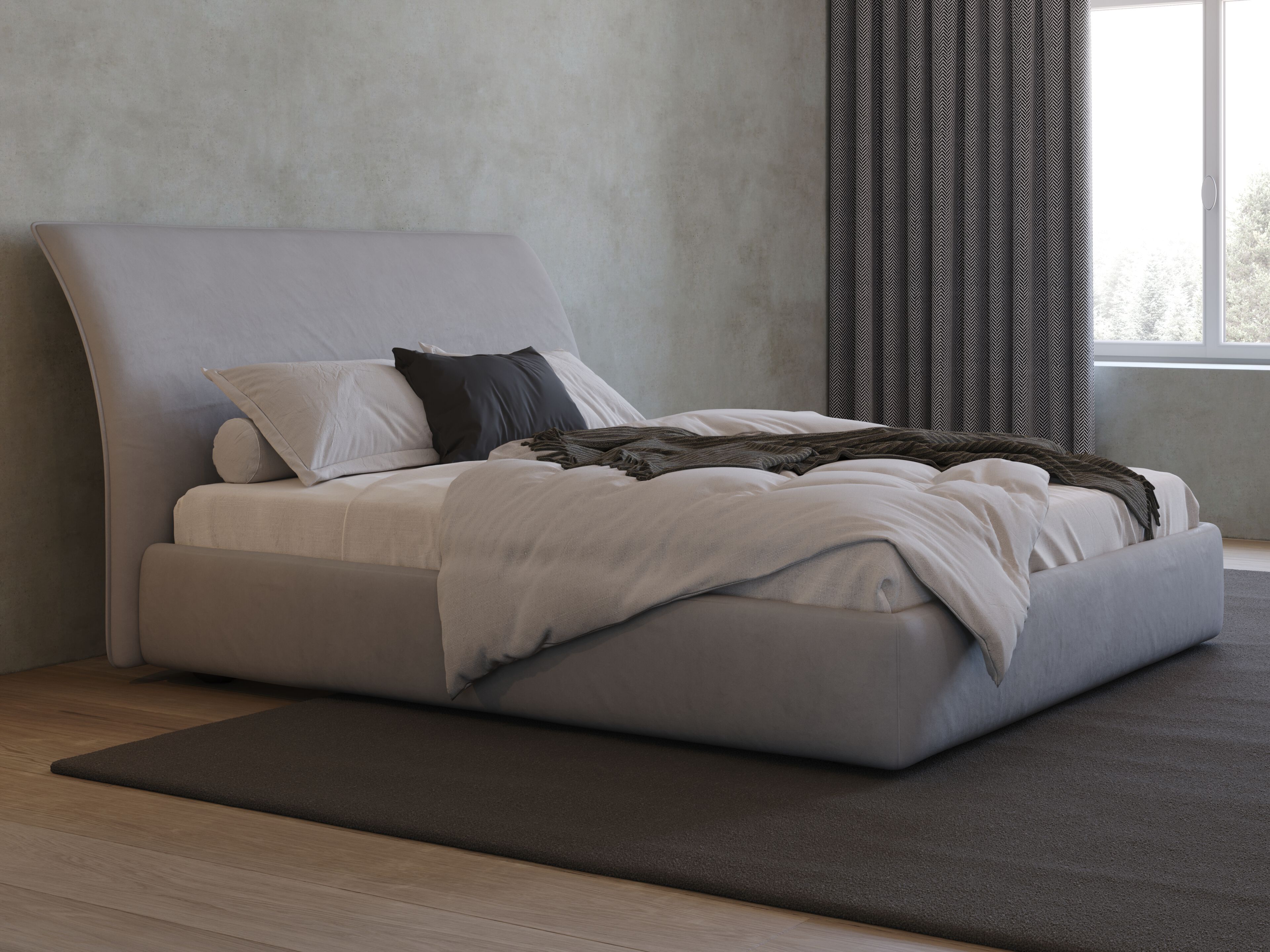 Двуспальная кровать для хранения ткани Giessegi CLOE ARCH-00141083