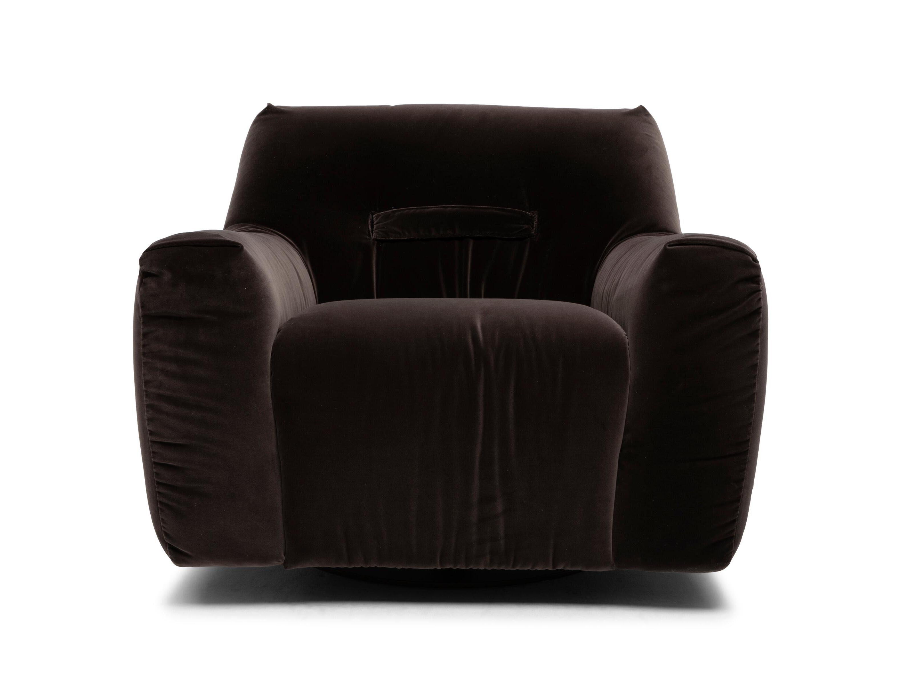 Тканевое вращающееся кресло Natuzzi Italia Argo ARCH-00124299