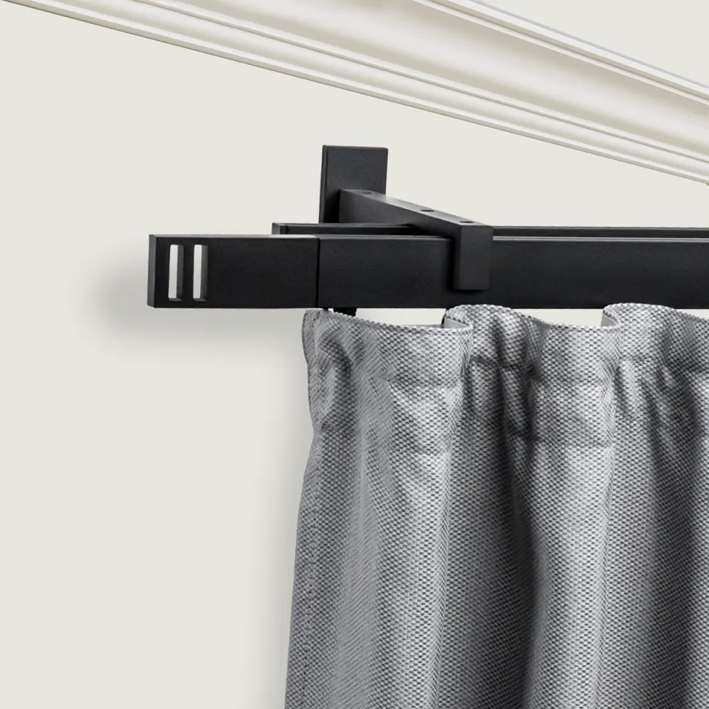 Профиль для карниза Хайтек 160 см алюминий цвет черный ARTTEX STLM-2046141 - Вид №6