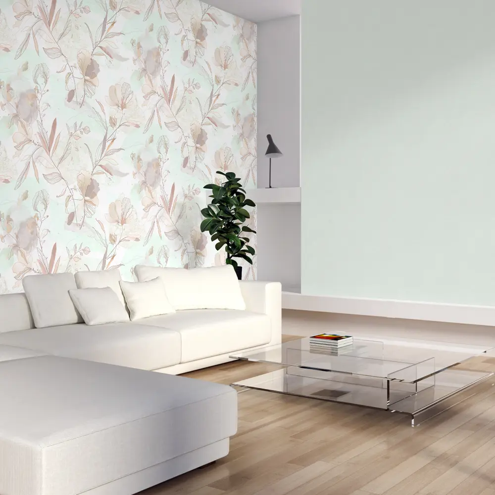 Обои флизелиновые Ateliero Olesya зелёные 1.06 м AT281902 STLM-2139108 - Вид №3