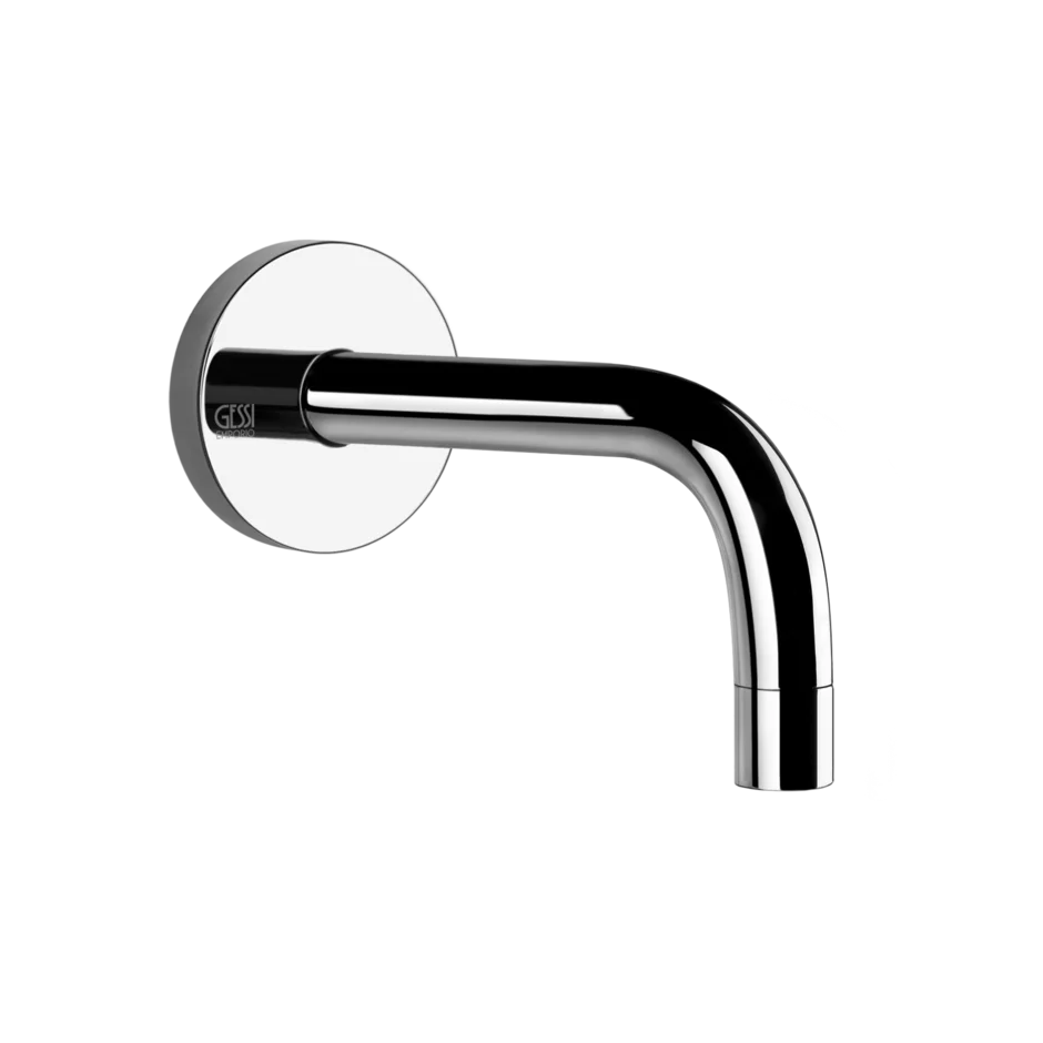 Носик для умывальника 38780 031 Gessi Via tortona ХРОМ 38780031