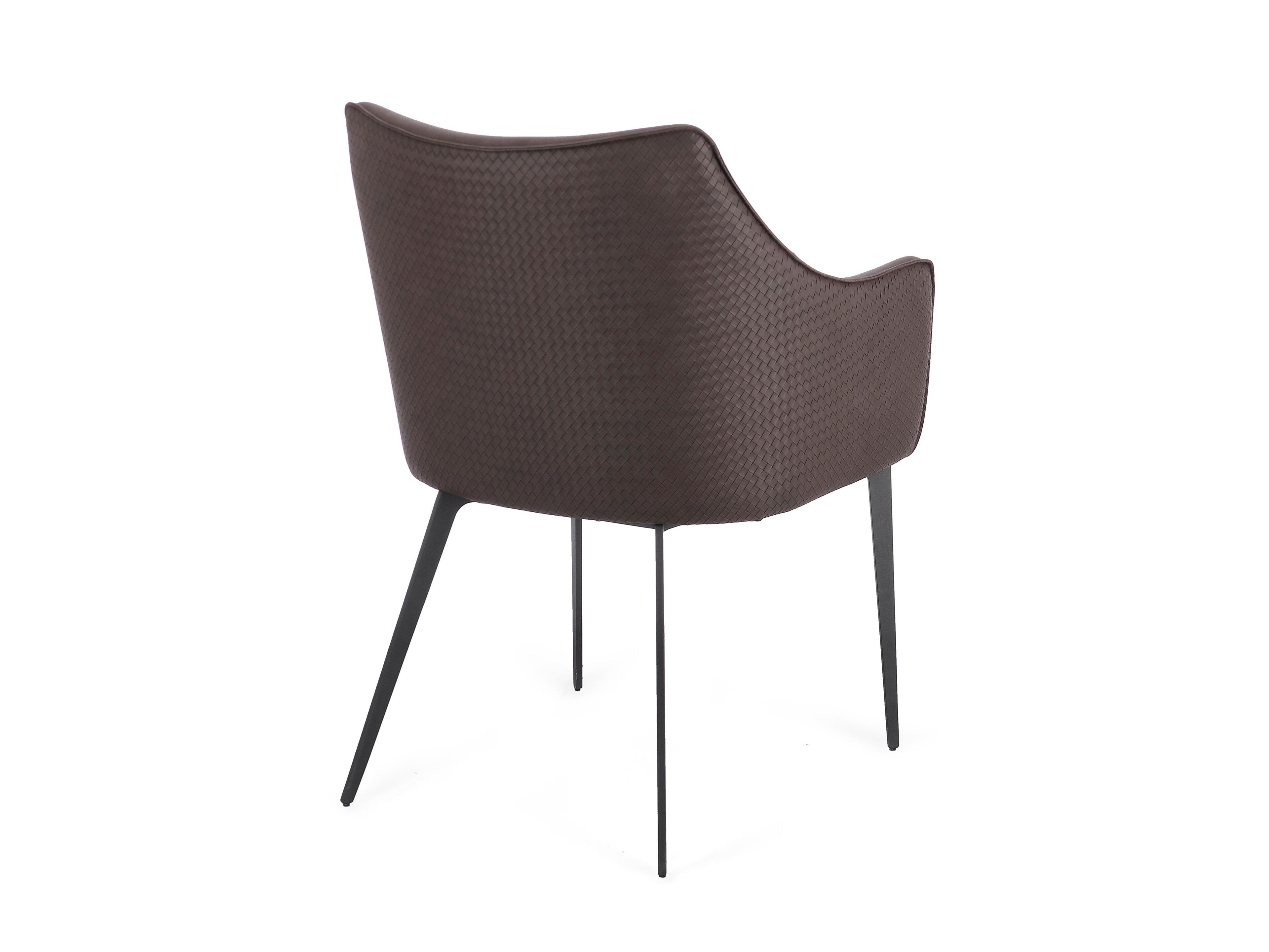 Мягкий стул из искусственной кожи с подлокотниками BIZZOTTO RUSSELL ARCH-00054797 - Вид №1