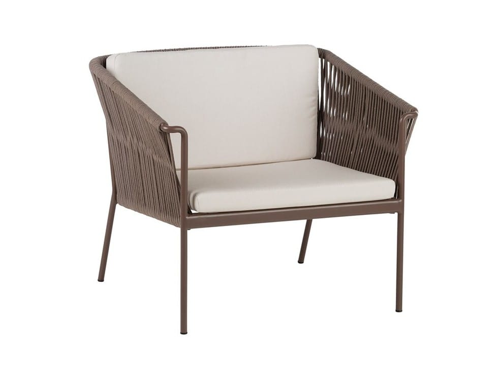 Веревочное садовое кресло с подлокотниками POINT Weave ARCH-00139436