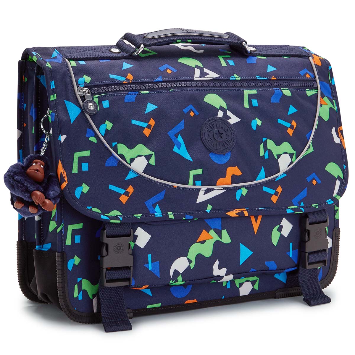 KI6543T72 Портфель Medium Schoolbag Including Fluro Rain Cover Kipling Preppy  - Вид №2