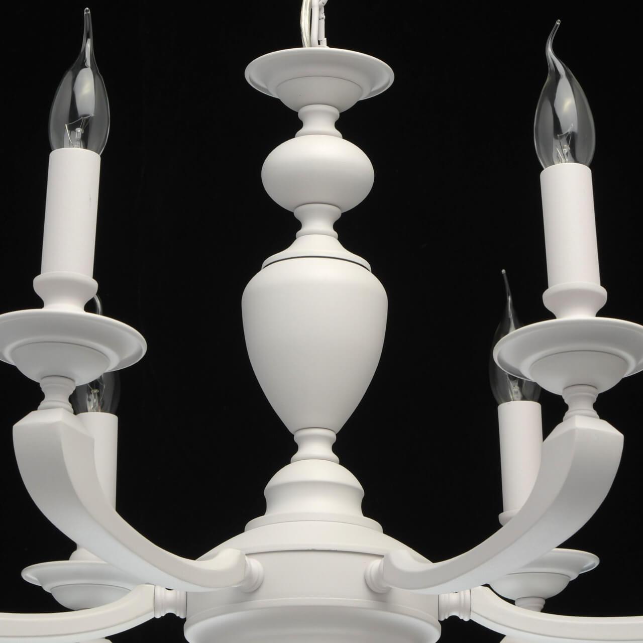 Подвесная люстра MW-Light Дэль Рей 6 700011708 MW-LIGHT ДИЗАЙНЕРСКИЕ, ДЭЛЬ РЕЙ 187447 Белый  - Вид №2