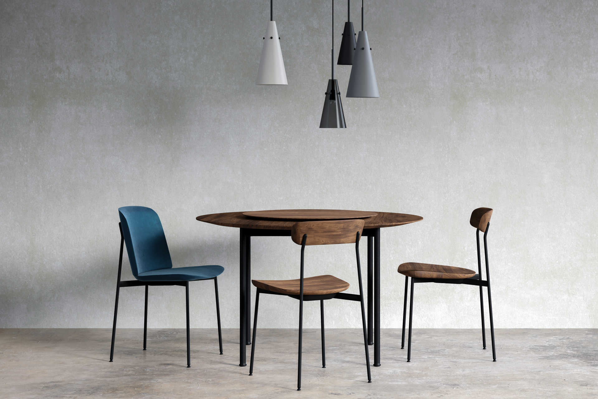 Подвеска Yama из металла, малая Stellar Works YA-P120-S  - Вид №3