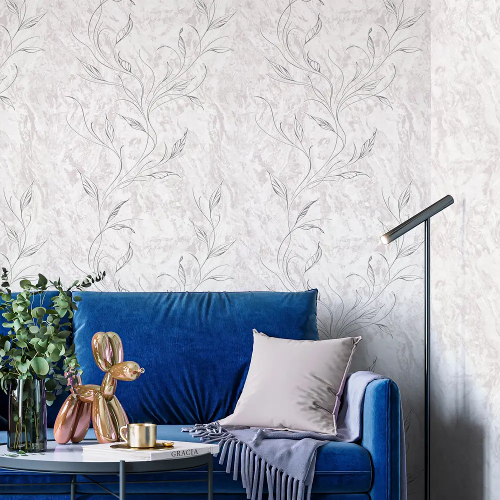 Обои виниловые Palitra Home Протект-Грация бежевые 0.53 м HC11063-24a STLM-2065164 - Вид №4