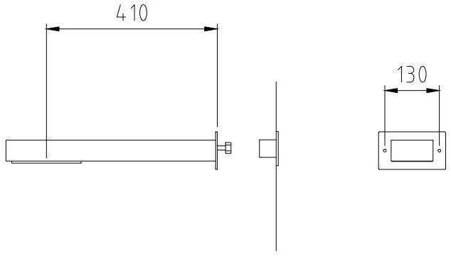 Ama Luxury Shower Настенная лейка душа из нержавеющей стали с держателем sun-id-1495095 - Вид №6