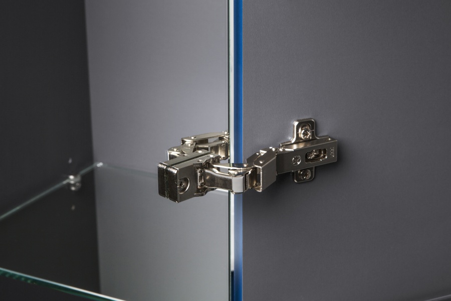 M70ACHMR0356DM шкаф-колонна подвесной правый 35 см зеркальный фасад цвет: глубокий AM.PM Spirit 2.0  - Вид №2