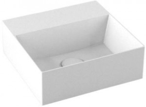 ELLP035350Q0 Подвесная раковина настенная прямоугольная Azzurra Ceramica Elegance белая