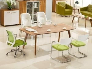 Arrediorg.it® Прямоугольный деревянный стол для переговоров Evolutio