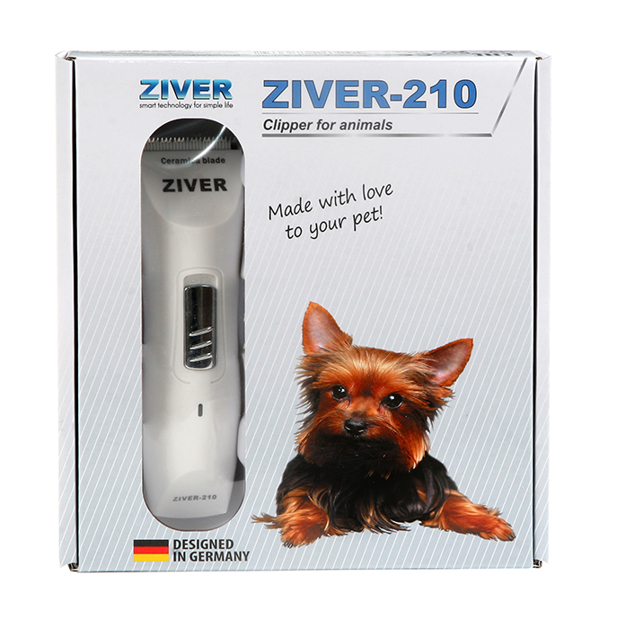 ПР0041931 Машинка для стрижки собак аккумуляторно-сетевая 210 10Вт Ni-Cd ZIVER  - Вид №1