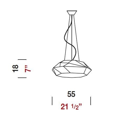 Panzeri L4101.55 white Viki подвес 88650 - Вид №2