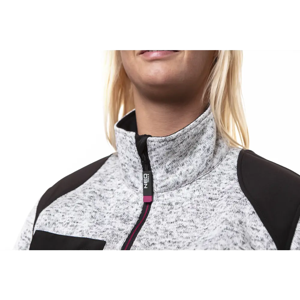 Толстовка рабочая женская Neo Softshell цвет серый/черный размер L/52 рост 171-174 см Neò Нет STLM-2160889 - Вид №5