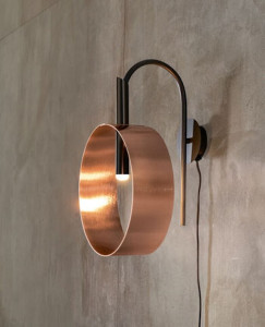 Окрашенный металлический светодиодный настенный светильник