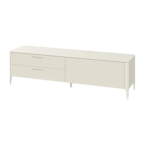 91313463 Тумба под телевизор Ellipse furniture Type 198x55x51 см МДФ цвет молочный STLM-1100964