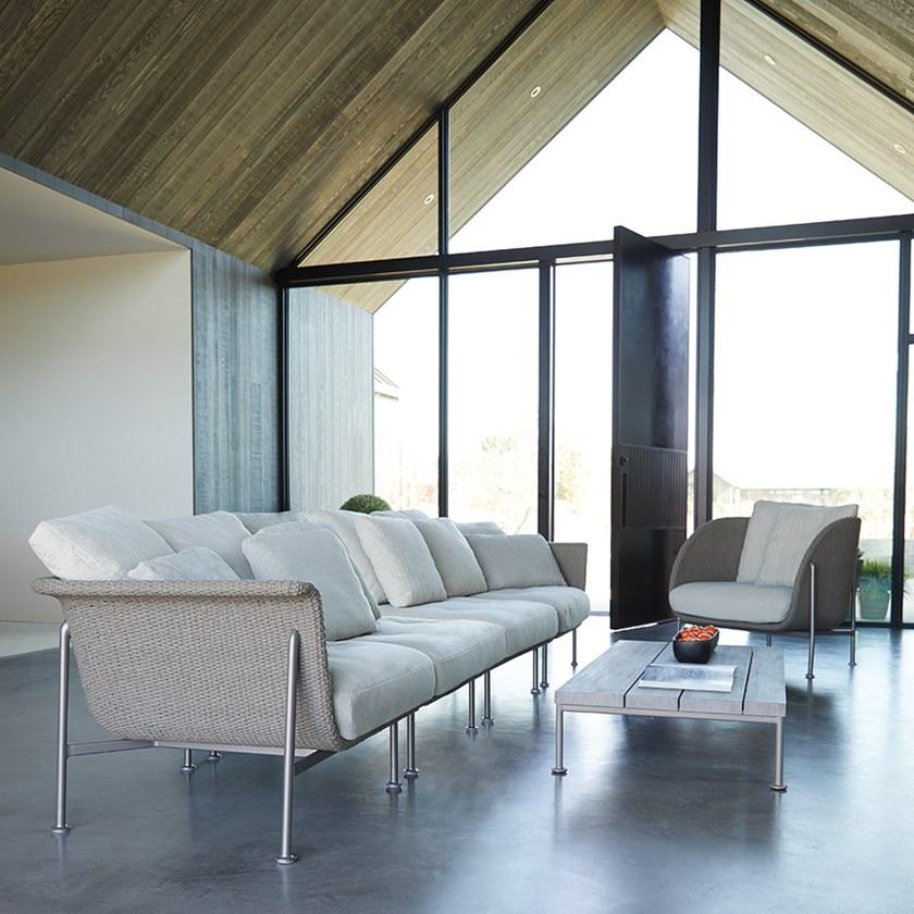 JANUS et Cie Клубное кресло на веревке с подлокотниками Gina sun-id-1486565 - Вид №5