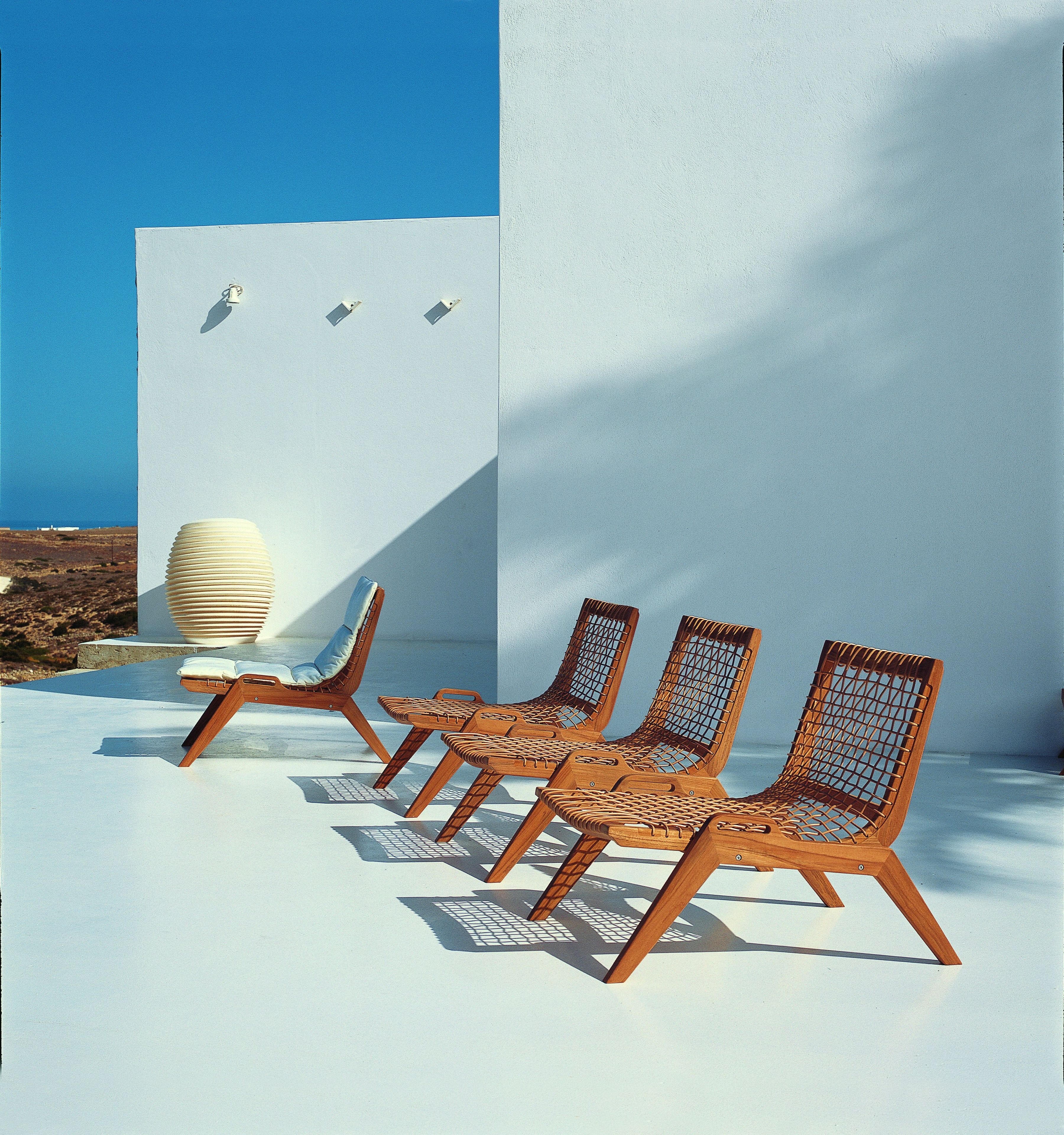 Садовое кресло из тикового дерева Unopiù Synthesis ARCH-00083070 - Вид №4