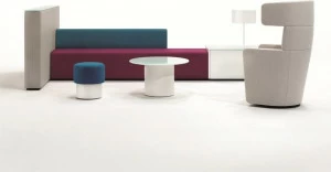 BENE Тканевая скамья с разъемом USB Parcs