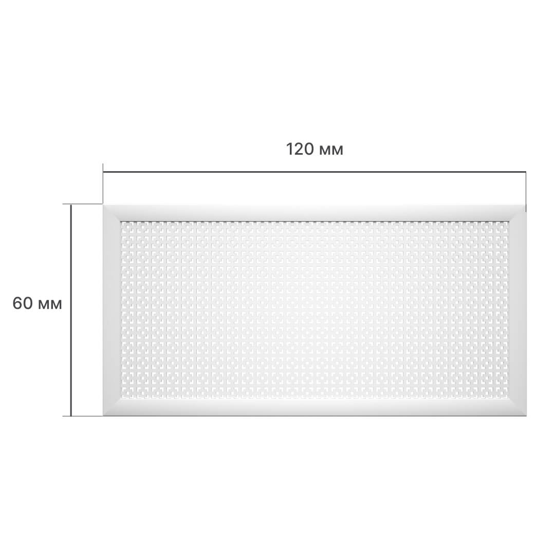 Экран для радиатора 150х60 см Дамаско белый STELLA STSR-1153 Standart - Вид №2