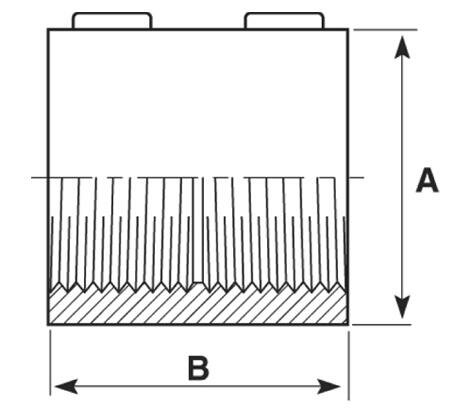 SANIT 351414517 Резьбовое гнездо, АБС, с конической BSP самки  - Вид №1