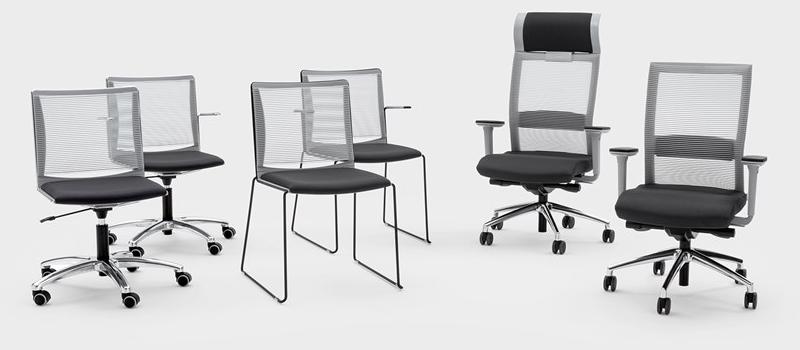 Viganò Стул на санках из ткани со встроенной подушкой Winner sun-id-1388009 - Вид №5