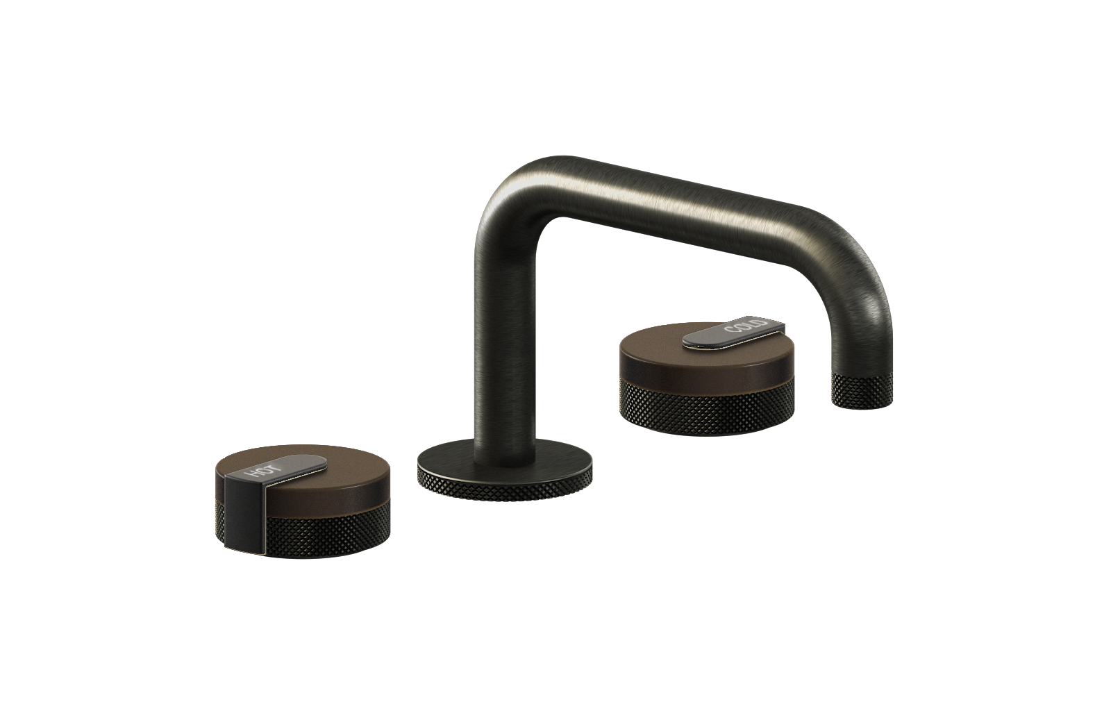 E-11510-R1OB-L1BK-BOX Смеситель для умывальника на 3 отвертия GRAFF MOD+